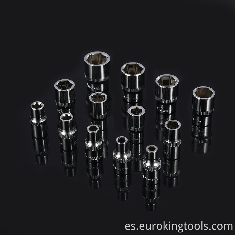 1/4 Mirror Short Socket